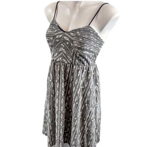 Lilka Spaghetti Strap Fit & Flare Dress Sz S